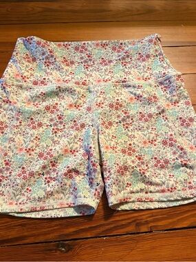 Evolution and Creation Floral Bike Shorts in XL